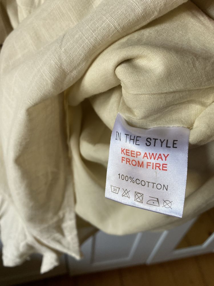 Nowy bawełniany kombinezon plus size