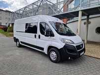 Fiat Ducato Furgon 6 Osób L3H2 Brygadówka Krajowy 1 Wł Hak F-Vat 23%