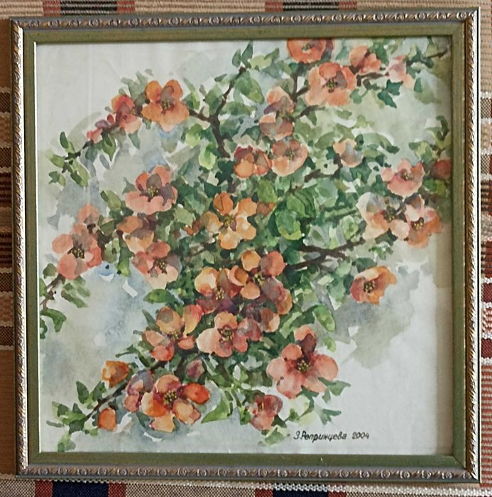 Картини Е. Репринцивої. Акварель.