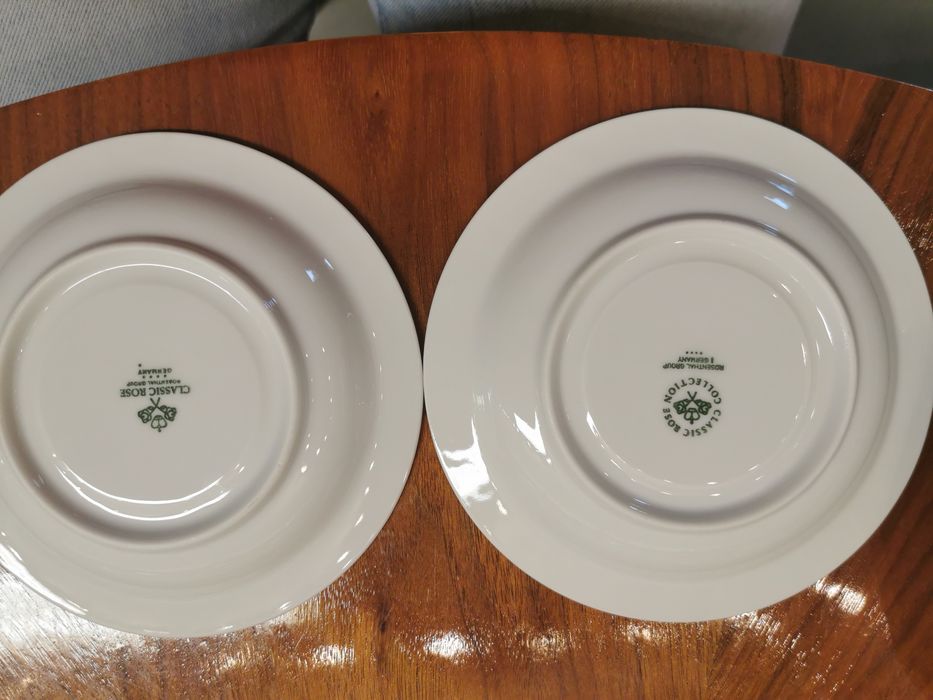 Rosenthal Biała Maria Classic Rose serwis 12 os trio 1697