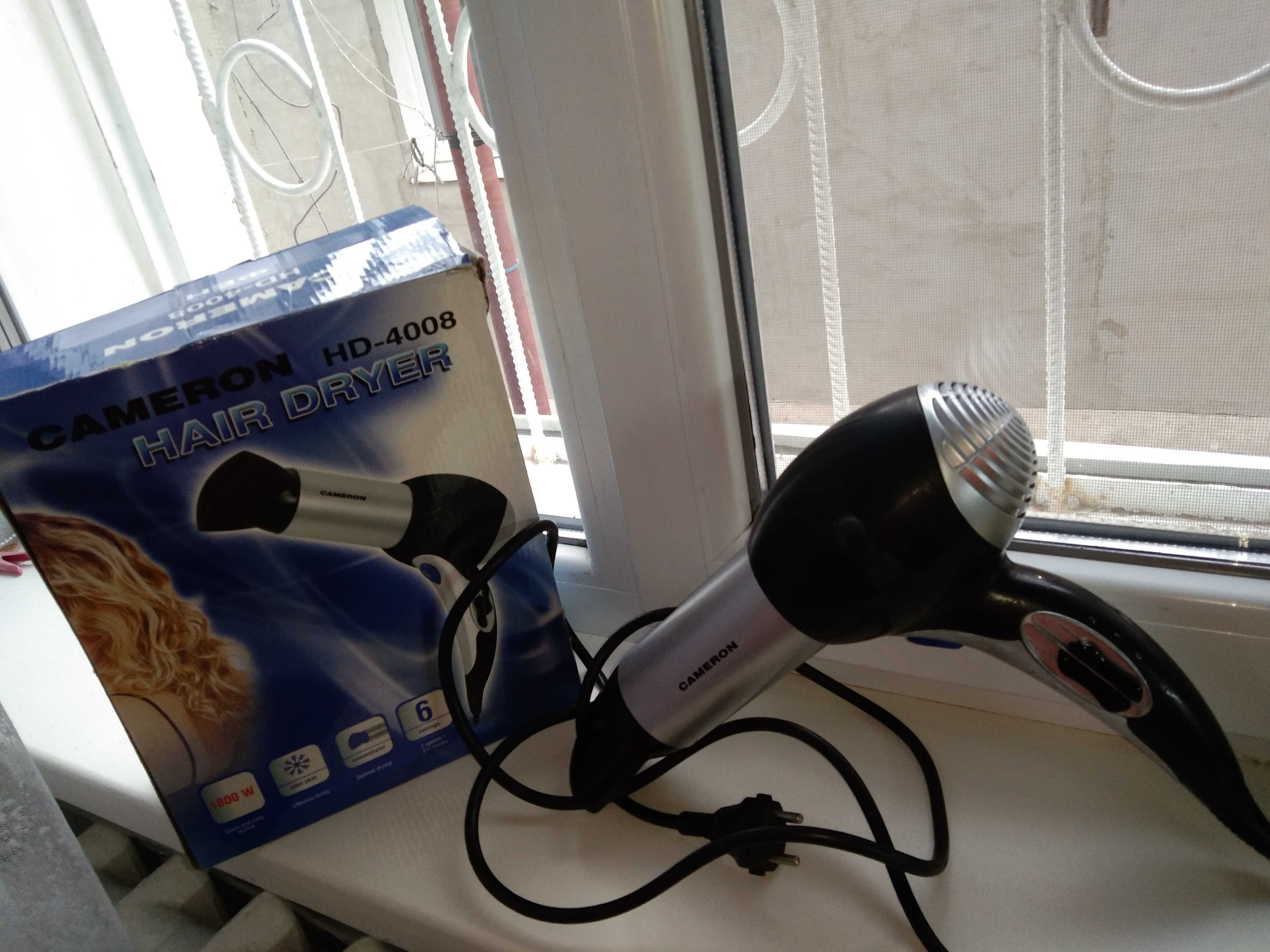 Фен Cameron HD 4008, 1800Вт., робочий