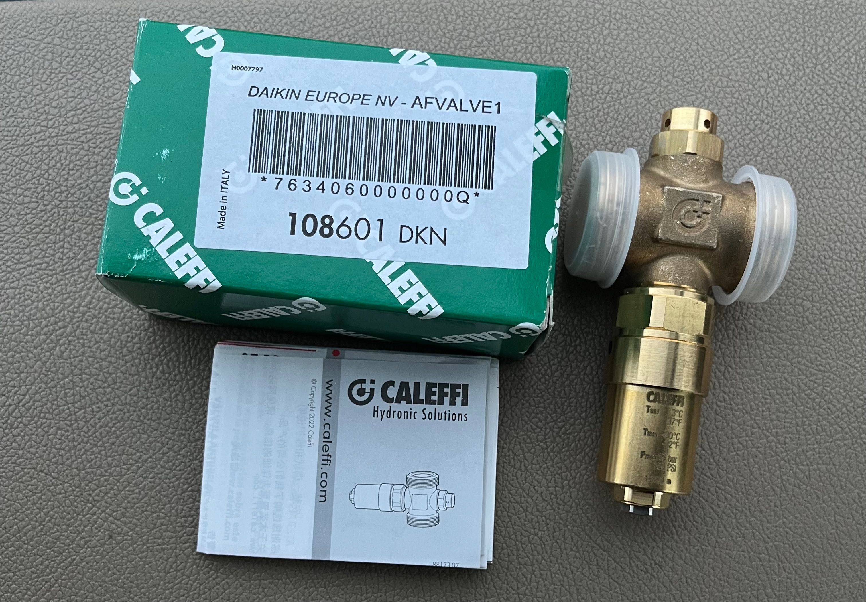 Zawór zabezpieczający przed zamarzaniem CALEFFI 1 1/4" 108701