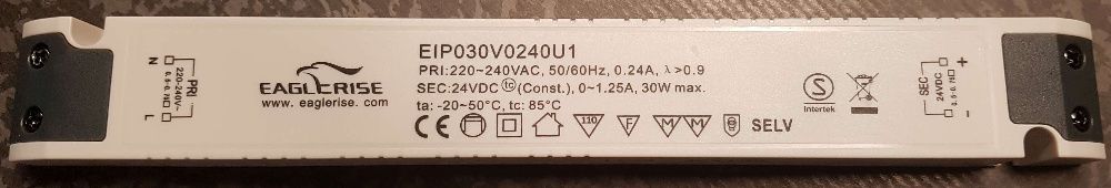 Transformador EAGLERISE EG-033 EIP030V0240U1