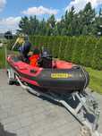 RIB HUMBER PONTON Łódź LODZ Wodny Wodna Szybki Mercury 60 KM