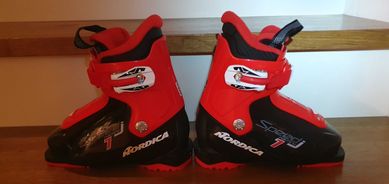 Buty narciarskie dziecięce Nordica 18,5 cm skorupa 235