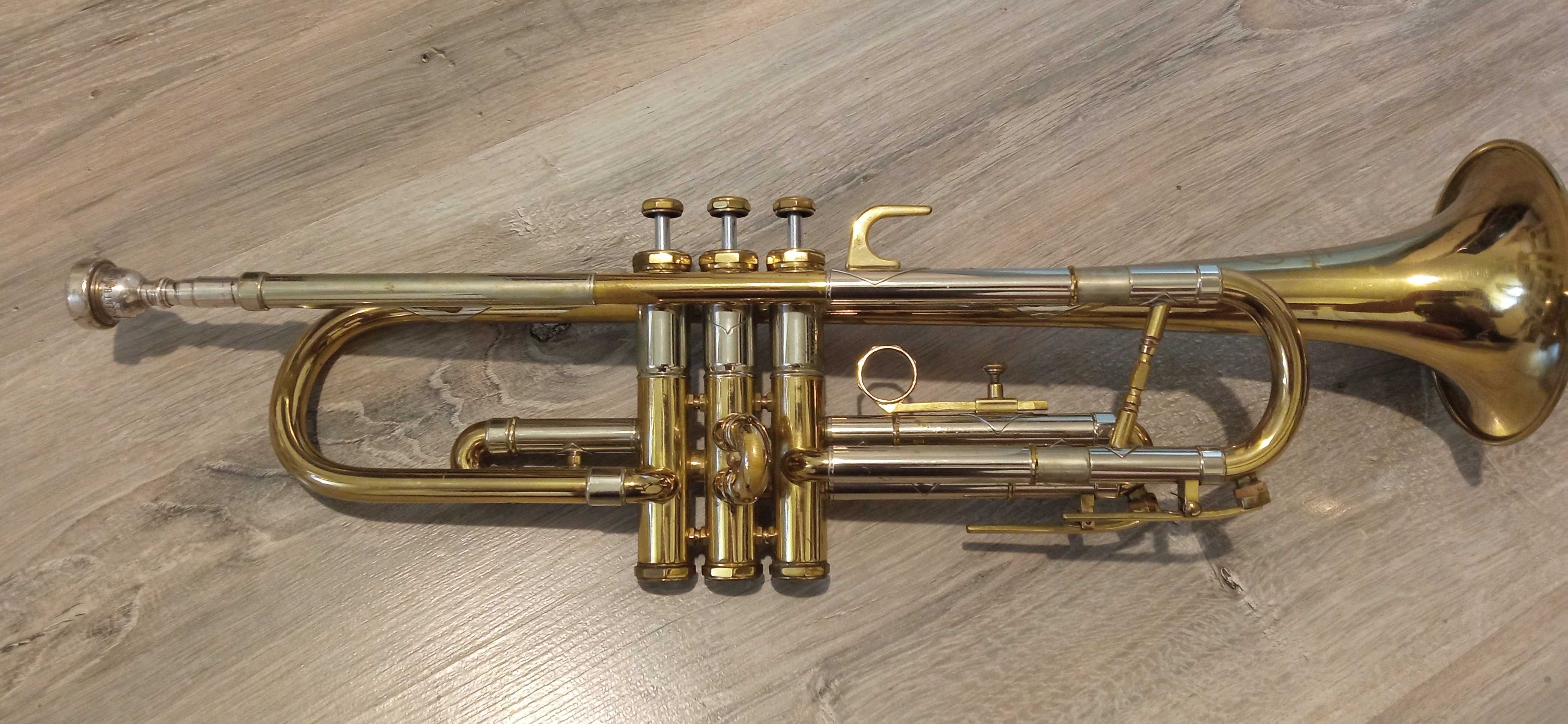 Trąbka amati consul futerał ustnik bach corp. 7c