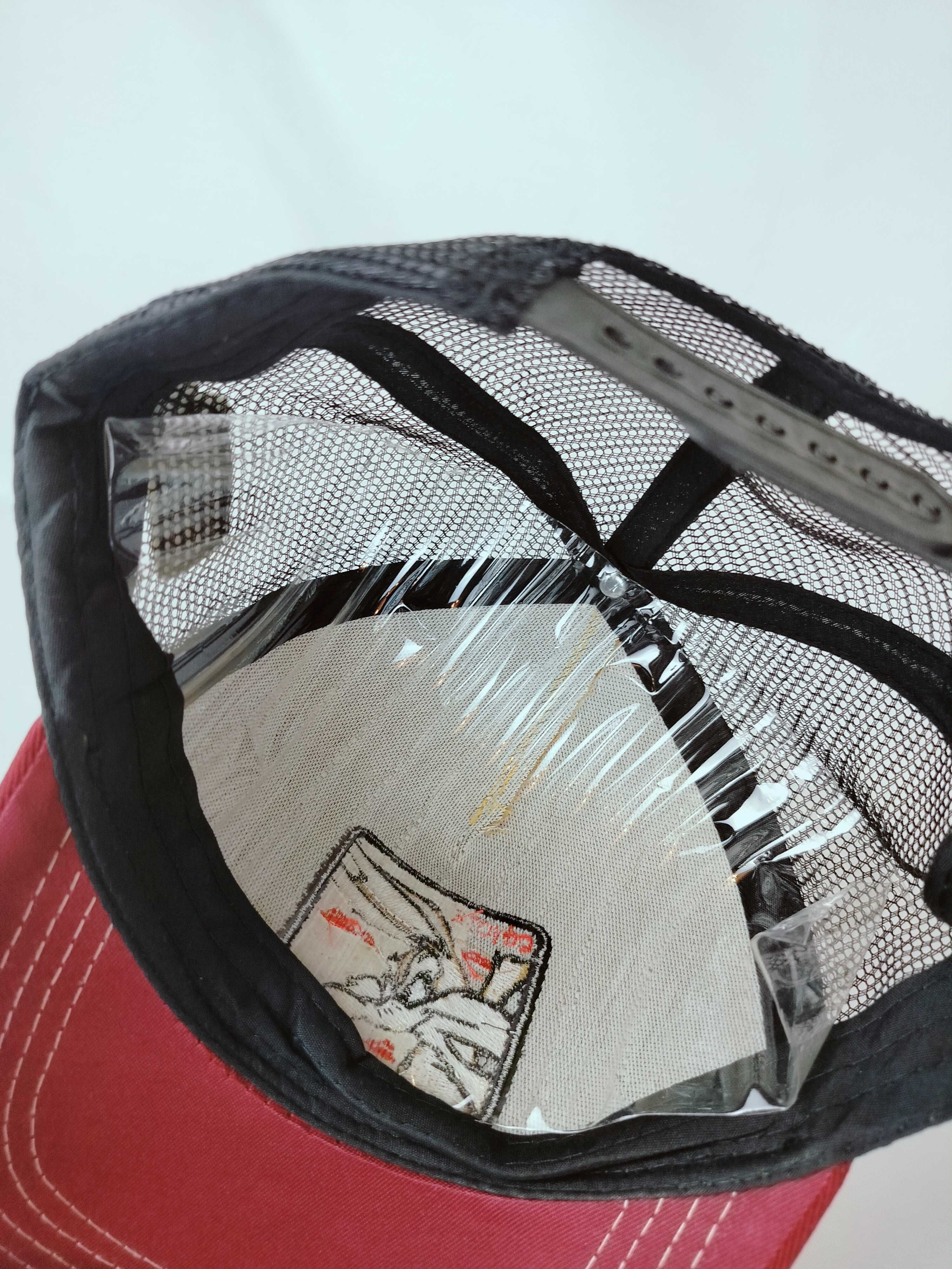 Nowa męska czapka z daszkiem w stylu trucker z siateczką Disney kojot