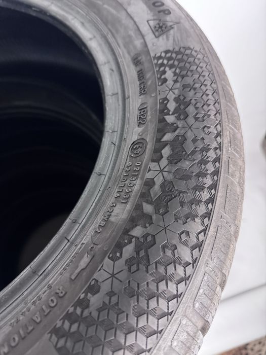 Шини зимові 2022 4шт R16 225/55 Continental TS870 6,7-7,7мм