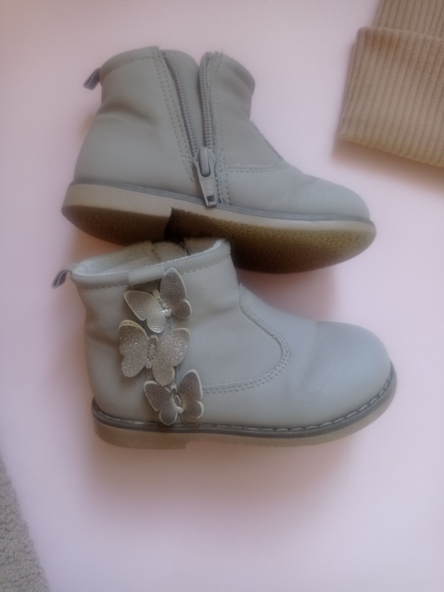 Ботинки H&M, черевички hm, взуття на дівчинку