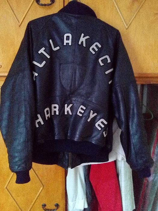 kurtka bejsbolówka skóra naturalna