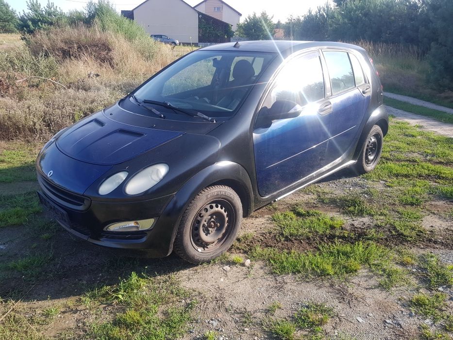 Smart Fourfor 1.3 benzyna zderzak,maska,drzwi,klapa, lampy 04r.