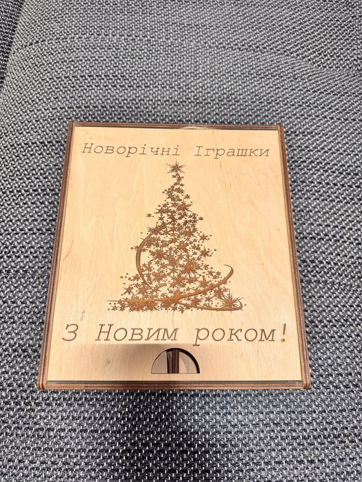 Новорічні іграшки.