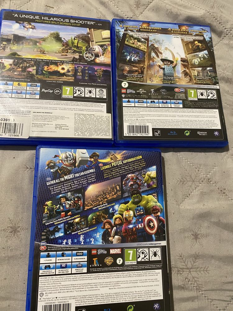 Sprzedam gry dla dzieci do ps4