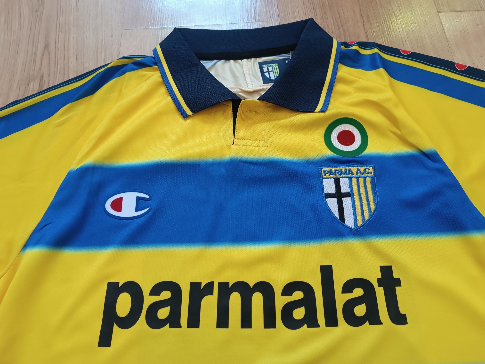 Koszulka retro AC Parma. Rozmiar L