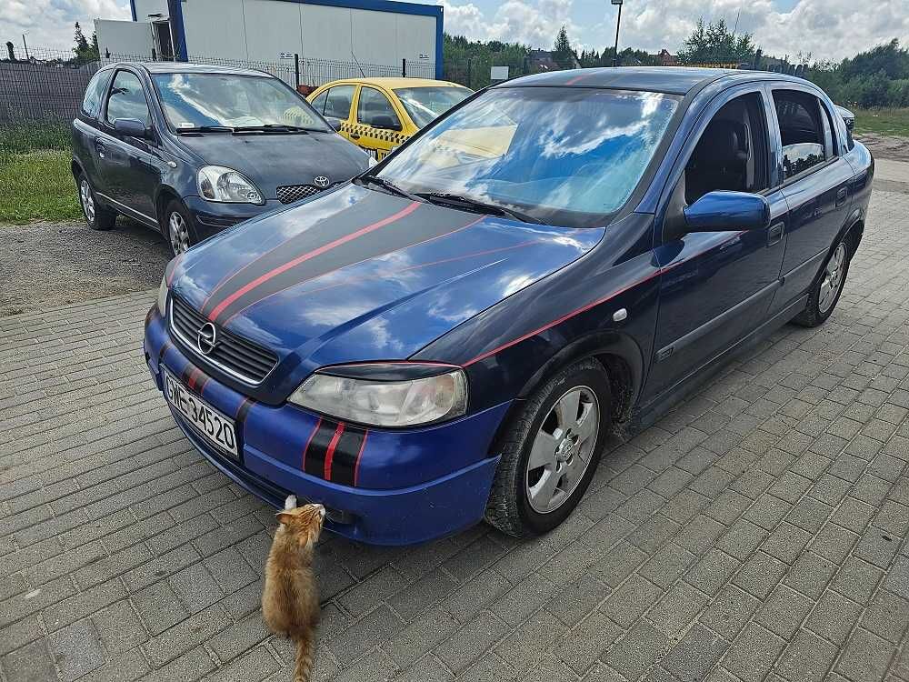 Opel Astra 2002r 2.0 diesel 118KM/Grzane fotele/Skóry/Przegląd do 2026