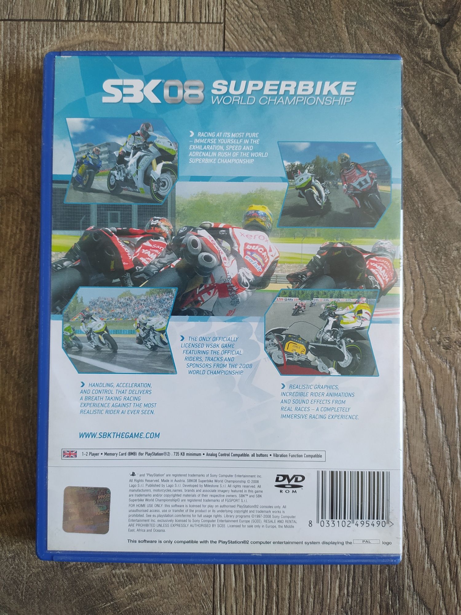 Gra PS2 SBK 08 Superbike World Championship Wysyłka