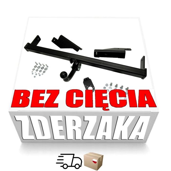 Solidny HAK HOLOWNICZY Peugeot 308 htb 3+5d od 2007 Zaczep Kulowy