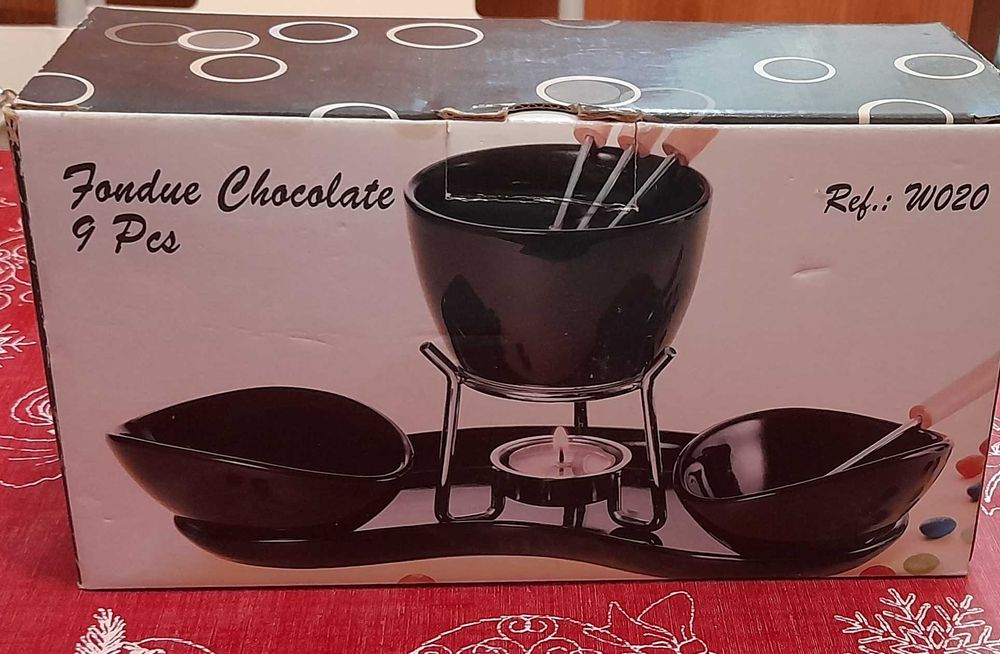 Fondue chocolate 9 peças