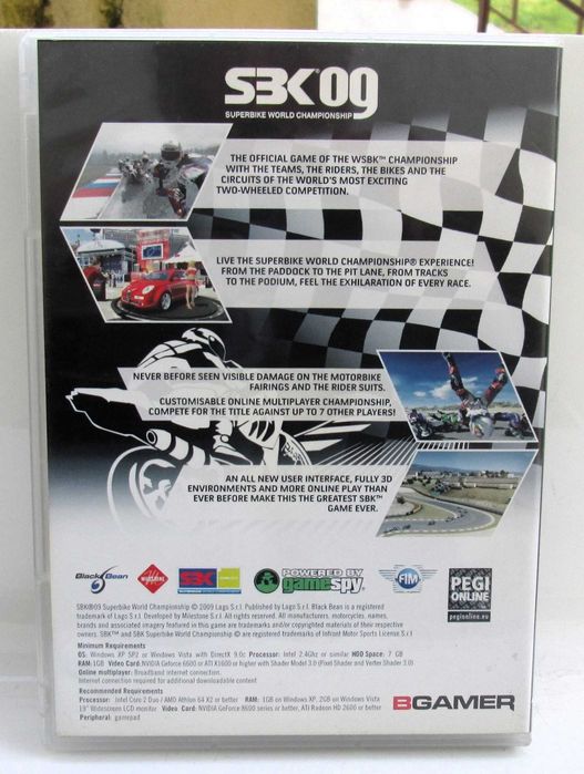 Jogo PC SBK 09 (superbike world championship)