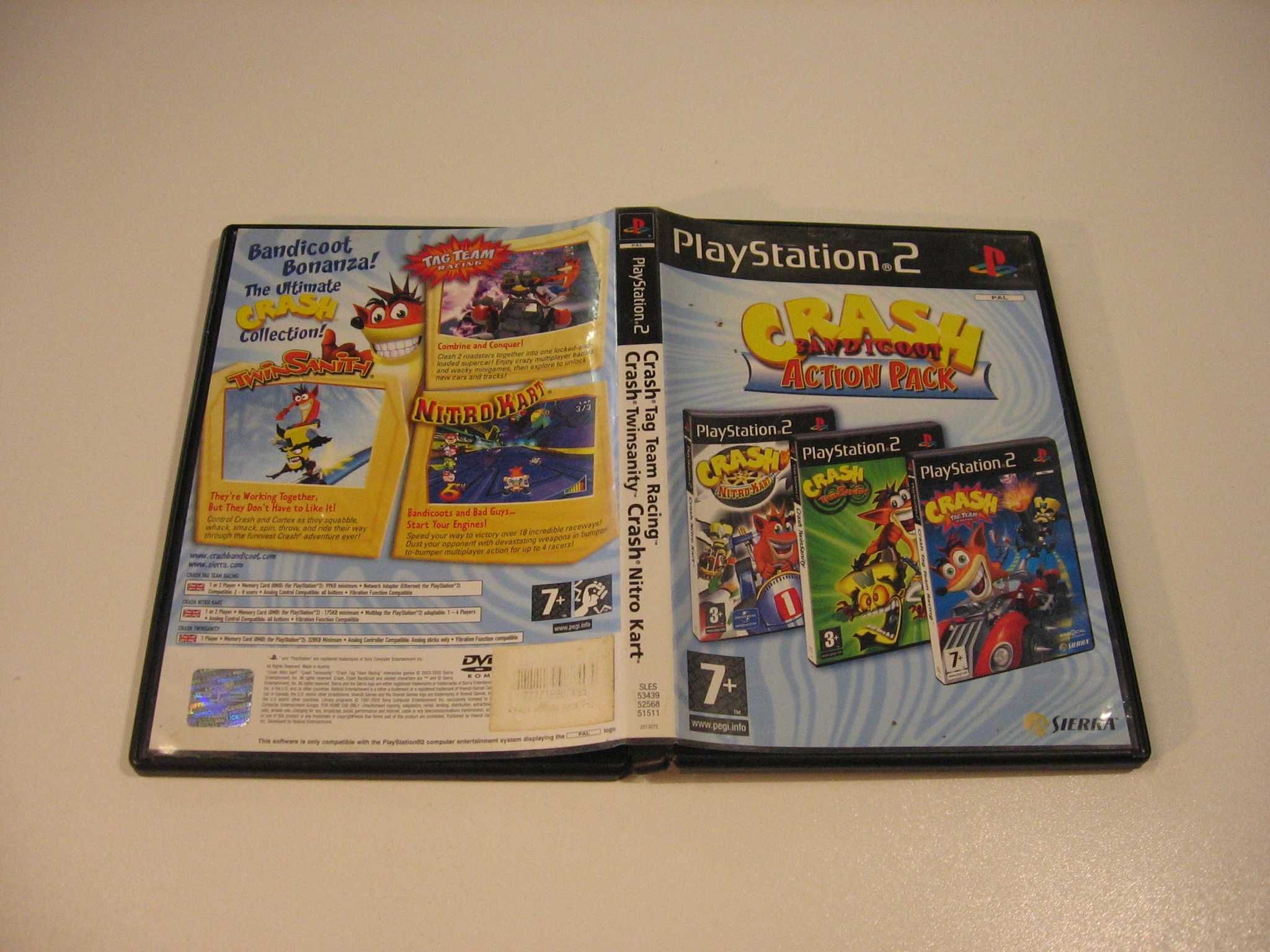 Crash Tag Team Racing - Twinsanity - Nitro Kart - GRA Ps2 - Opole 2129