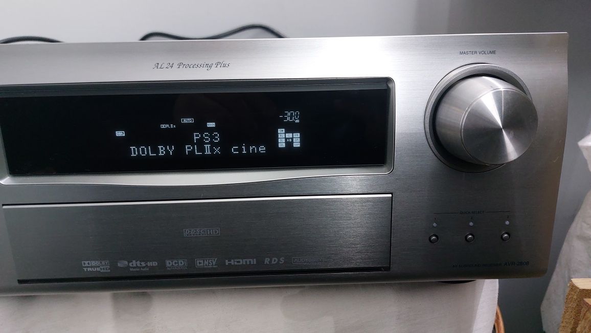 Denon avr 2808 ресивер 12.8 кг по 110 ват на канал