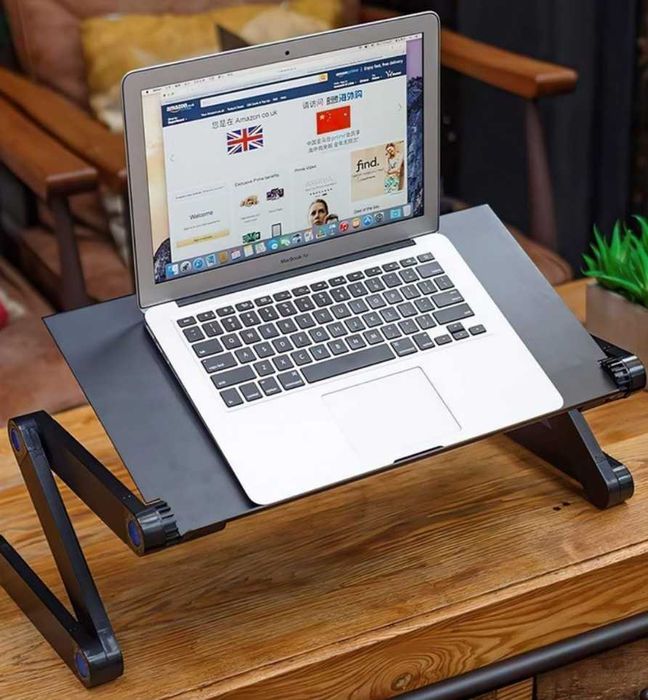 Столик трансформер для ноутбука, підставка для ноутбука, охолоджувач