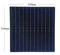 Монокристал сонячні модулі 210 мм x 210 мм, 12bb, 10 шт