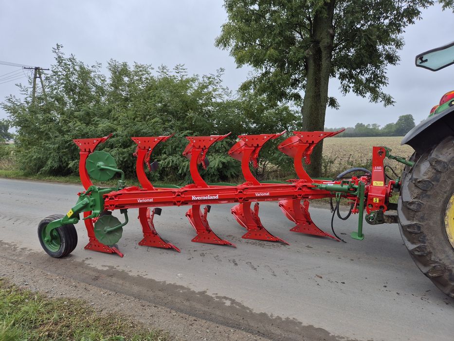 Pług 5 skibowy Obrotowy Kverneland F160! VARIO! DO 55CM!! OKAZJA! Igła
