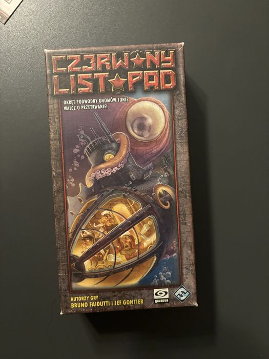 Czerwony listopad gra planszowa