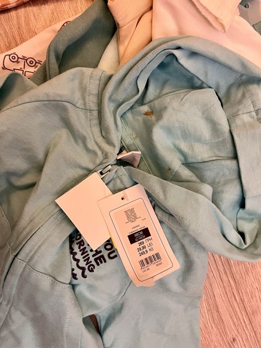 Nowa mega paka z metkami 68 dla chłopca