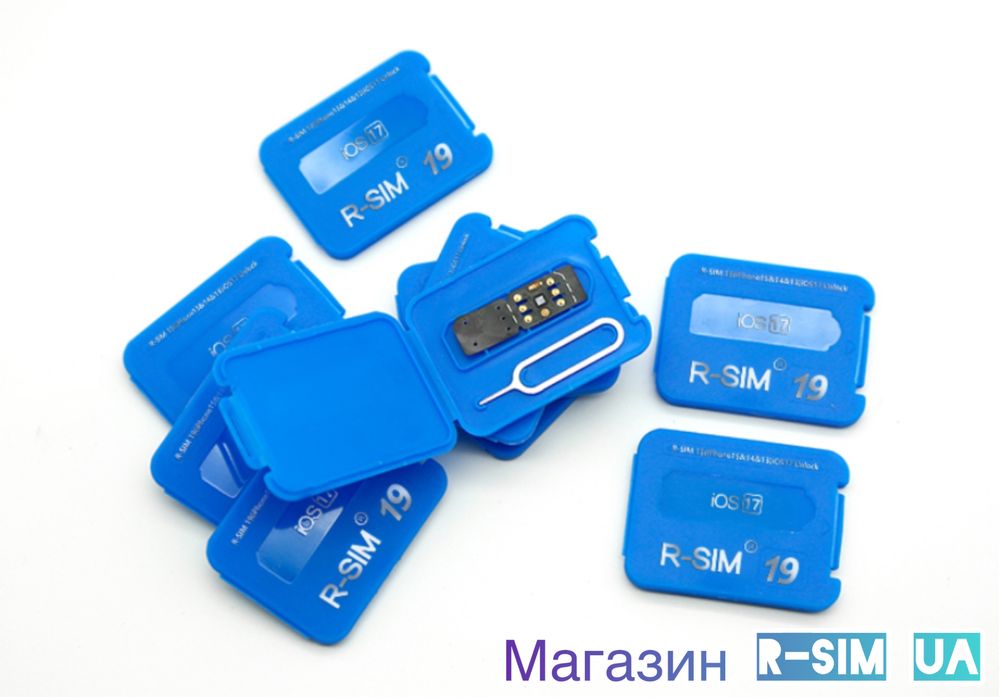 R-SIM 19 V1.43.77 Нова Технологія QPE Розблокування iPhone R-SIM-E-SIM