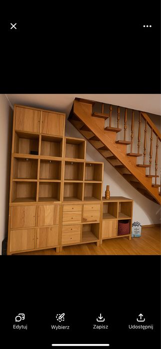 Meble modułowe, pod schody, Ikea