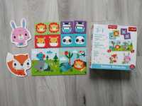 Memos + Puzzle baby, trefl Fisher price