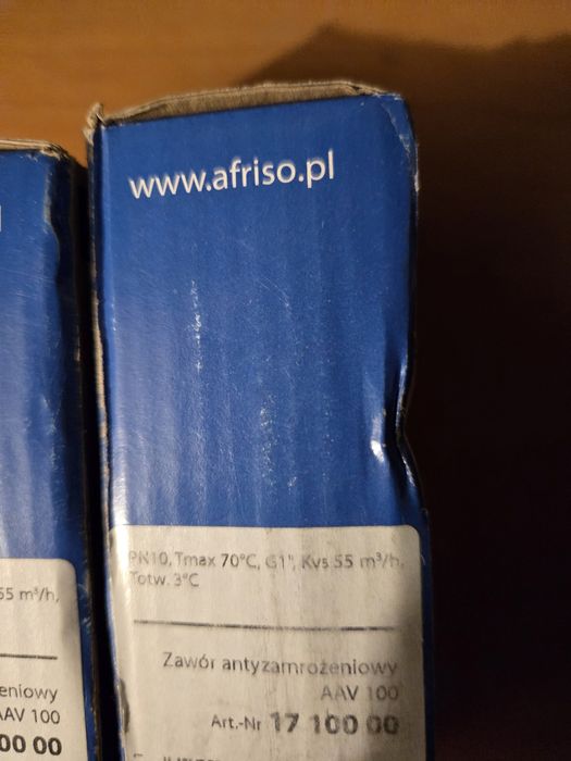 Zawor antyzamrozeniowy "1" firmy afriso