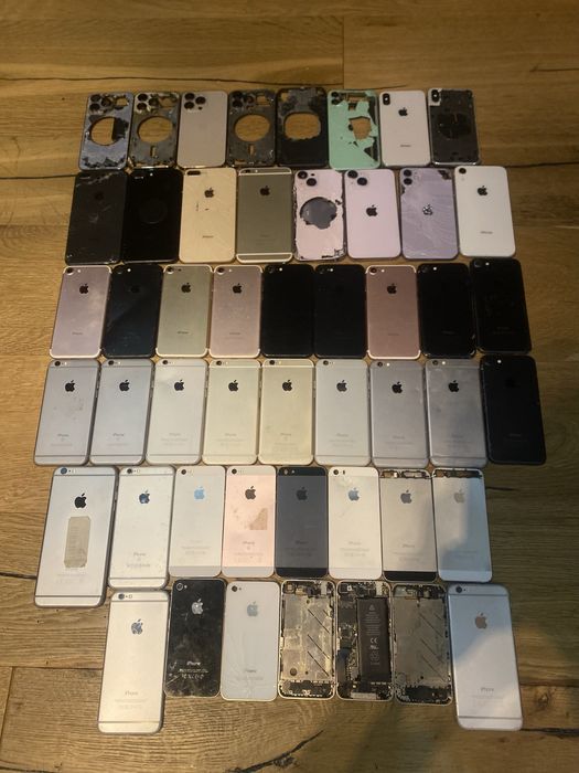 Лот корпусів Apple . Iphone . 13 pro, 14 , 11 , xr, x, 8+,7+,6+,7,6,5,