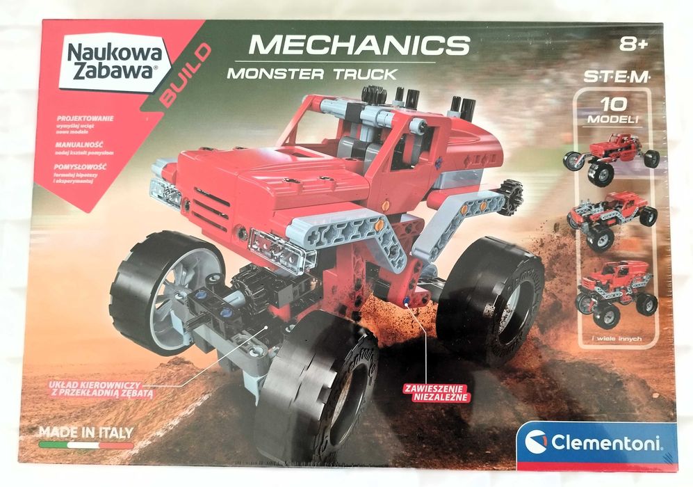 Clementoni Zestaw Konstrukcyjny Monster Truck [nowe folia]