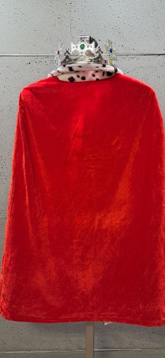 Strój przebranie kostium król