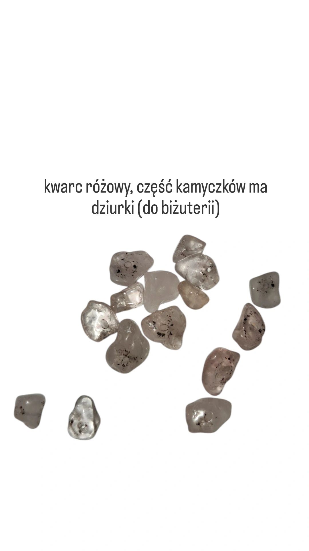 zestaw różnych kryształów kamieni