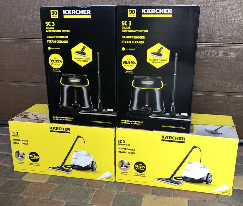 Пароочисник SC 3 Deluxe Anniversary/sc3 easyfix/sc3PluS Пароочиститель