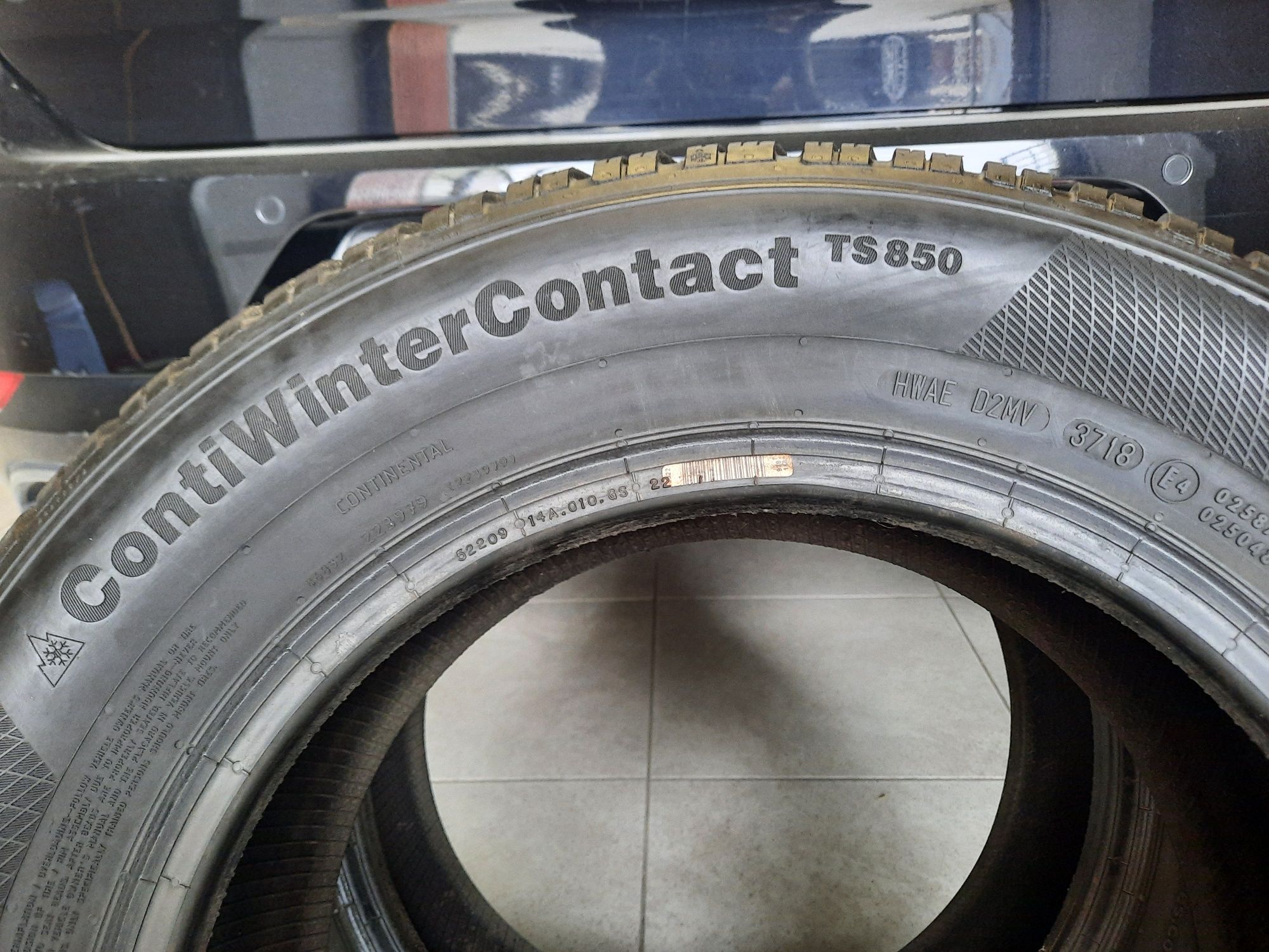 Continental Winter Contact  195/65/15  7мм