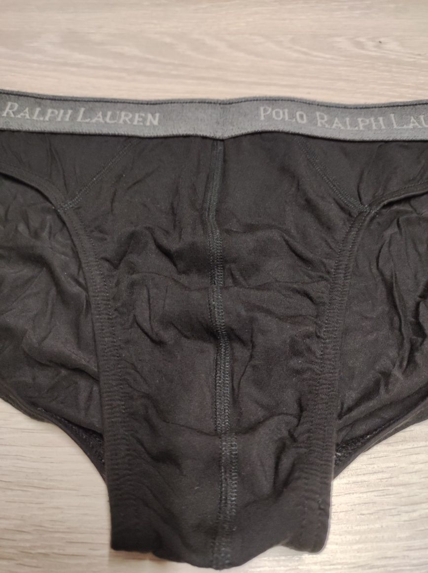 Slipki męskie Ralph Lauren Polo ,czarne ,M,  USA