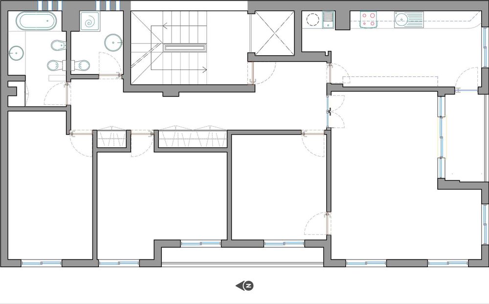 T3 no centro de Loulé junto ao Coreto, único apartamento no piso