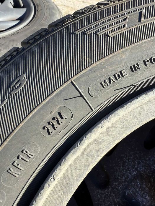 Koła Fiat Panda 4x98 58.1 155/80/r13 Opony Zimowe prawie jak nowe