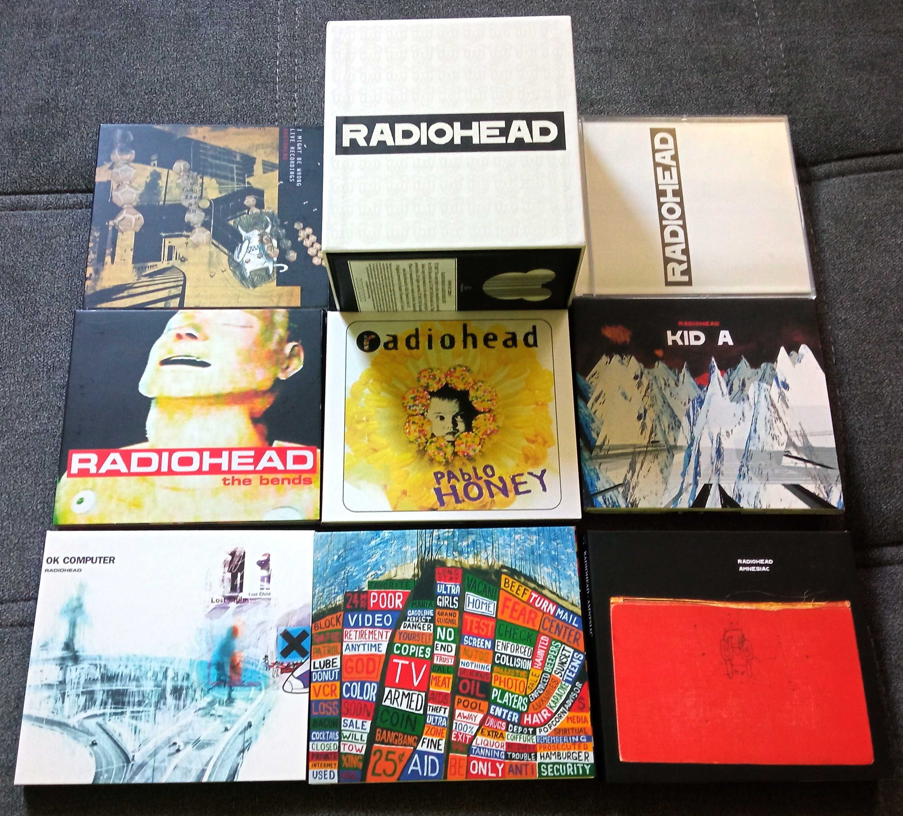 Radiohead 7CD Box Set Limited Japan Rarytas!