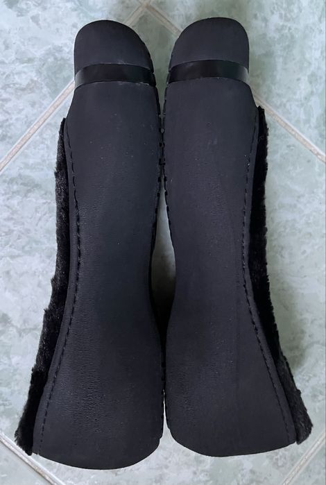 Baleriny ocieplane Crocs W 9 wkładka ok.25 cm.