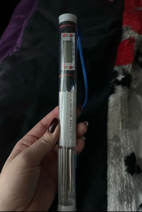 Цифровой кулинарный термометр,для измерения температуры блюд,мяса,воды