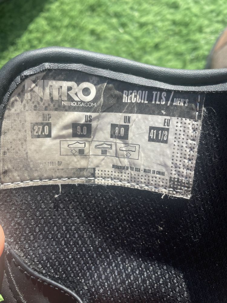 Botas Snowboard Nitro Recoil TLS