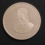 Hiszpania, 5 ECU, Miguel de Cervantes, 1994r, Ag0,925