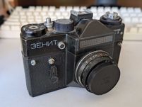 Камера Зенит ET Зеніт Zenith плівкова запчастини