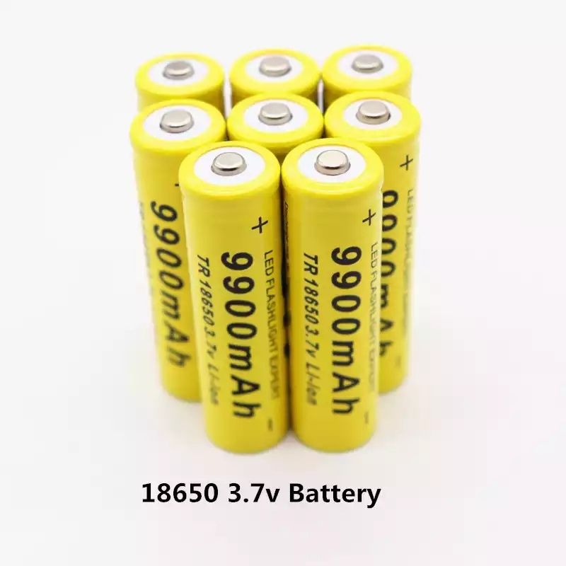 Pack x2 Pilhas Bateria 18650 3.7V 9800mAh